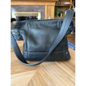 The Sak Black Leather Hobo Bag